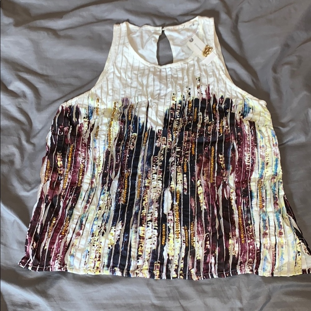 Anthropologie Sleeveless Top